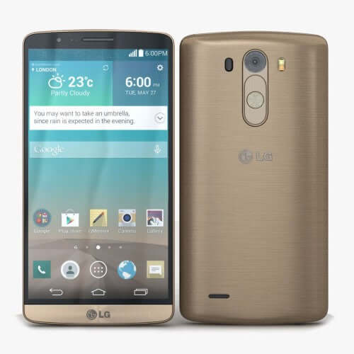 LG G3 16GB, 2GB Ram, single sim  Shine Gold - Image 4