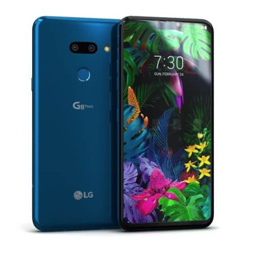 LG G8 ThinQ 128GB, 6GB Ram single sim  Moroccan Blue - Image 4