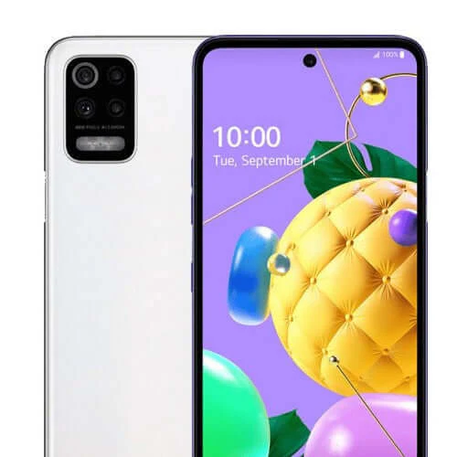 LG Q52 64GB, 4GB Ram single sim Silky White - Image 3
