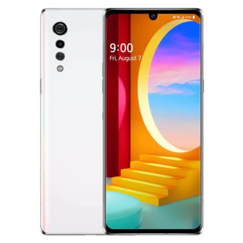 LG Velvet 128GB, 8GB Ram, single sim Aurora White - Image 4