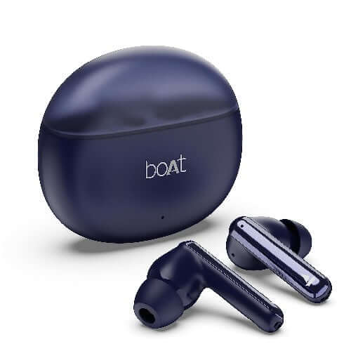 BoAt Newly Launched Airdopes 141 Neo True Wireless Earbuds with 50 hrs Playback,Space  single simBlue Brand New