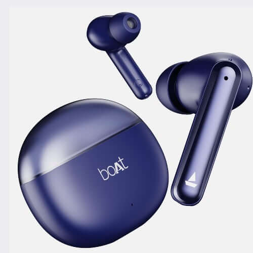 BoAt Newly Launched Airdopes 141 Neo True Wireless Earbuds with 50 hrs Playback,Space  single simBlue Brand New - Image 2