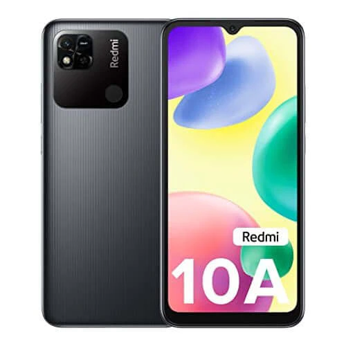 Redmi 10A 4GB Ram, 64GB single sim Charcoal black