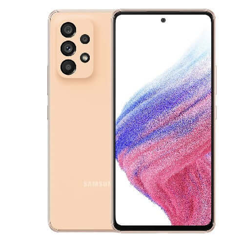 Samsung Galaxy A53 6GB RAM Single Sim 128GB Peach