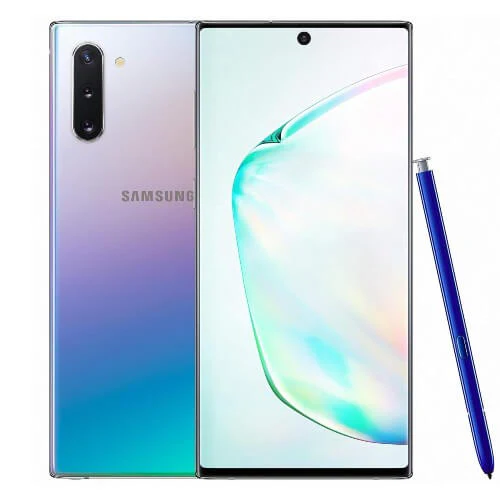 Samsung Galaxy Note10 256GB 12GB Ram Single Sim Aura Glow